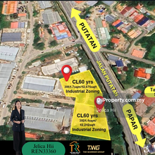 Lok Kawi Road Side Industrial lands for sale