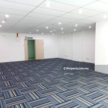 Office Square Office Partially Furnished with a romm