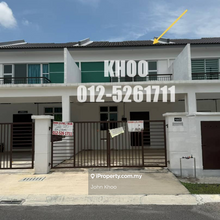 Double storey house in taman lazuli,seremban