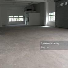 1.5 Storey Link Factory For Rent 