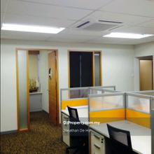Nicely Fully Furnish 3 Room Office with meeting room available now