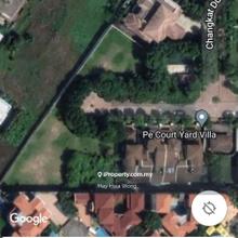 Rare bungalow land for sale in Gated and Guarded with pool