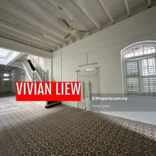 2 Storey Shophouse 4000 sf Main Road Corner Georgetown Rent