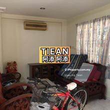 Furnished Juru Jaya Corner Double Storey 1625sqft House For Rent