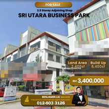 Sri Utara Business Park 3.5-Storey Adjoining Shop For Sale