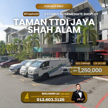 ROI 5% Shoploy Taman Ttdi Jaya Seksyen U1 for Sale