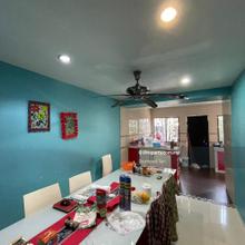 Extended Room and Kitchen, New Floor Tiles
