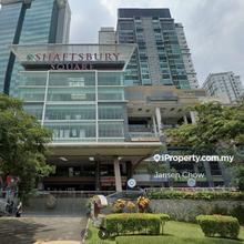 Shaftsbury Square 1st floor shop, facing main road