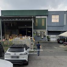 Balakong Taming Selesa Jaya 1.5storey Semi D factory for sale