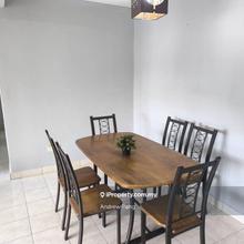 Fully Furnished Corner Lot Level 6 Rare Unit Pangsapuri Carlina