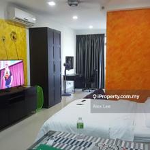 Good condition studio fully furnished for rent