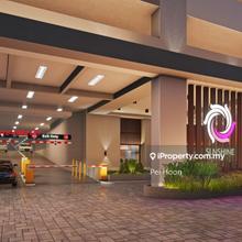 High floor. Bare unit. Greenlane view.