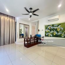 Good condition, prime location, 3 storey superlink, gated guarded