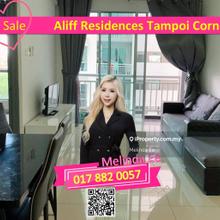 Tampoi The Aliff Residences Fully Furnished 1bed Corner Rm500 Can Buy