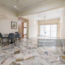 Partly Furnished, 3 Bedrooms, 1100sf