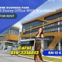 Nilai 3 Storey Office With Warehouse For Rent