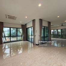 3 storey landed villa in gated guarded development with pool & gym