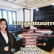 Ehsan Heights @ Fully Renovation 2.5-storey Terrace House