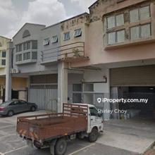End lot Link factory 1.5 storey (Bumi) for sale @ Subang U5  Mah sing 