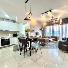 Renovated & Furnished Penthouse @ Astoria Residence, Ampang For Sale