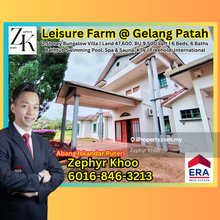 Leisure Farm @ Gelang Patah 2 Storey Bungalow Villa For Sale