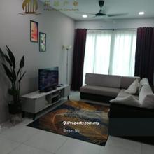 Furnished Meritus Service Apartment @ Jalan Baru@End Lot Unit for Sale