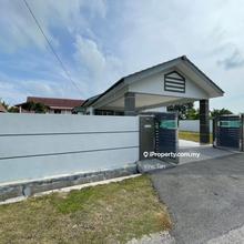A self build Corner Lot bungalow near Town Area