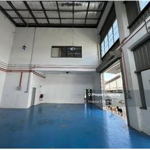 Easy access Strategic location 1.5 sty semi-d factory Bdr Bukit Raja