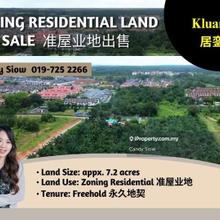 Kluang 7.2 acres Zoning Residential Land