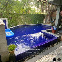 Corner 2 Storey House @ Bukit Jelutong Tiang Seri with Swimming Pool 
