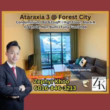 Ataraxia 3 @ Forest City Condominium For Sale