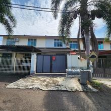 Taman Seri Suria double storey low cost house for rent Kluang 