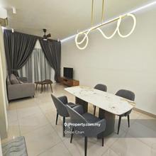 Trion 2 @ KL Near MRT Fully Furnished 660sqft 2 R 2 B Unit For Rent