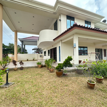 Corner lot and the house layout has large space in each space 