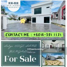 2 storey corner bungalow with huge land ( cheng, melaka )
