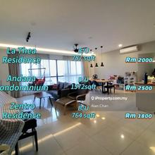 Andana @ d'Alpina, Puchong, Condominium, 3 rooms 3 baths for Rent