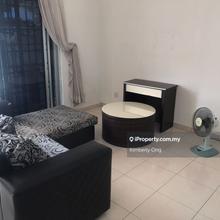 Double Storey Partial Furnished For Rent 
