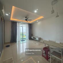 Bm City Condominium Bandar Perda Partial Furnished for Rent