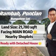 Rambah Bungalow Land with House 
