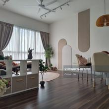 Interior design unit connectivity with retail and MRT station 