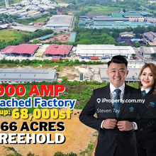 Big Detached Factory Warehouse 900 Amp - 1200 Amp - Sg Lalang Semenyih