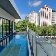 Private lift and pool