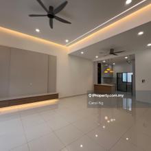 Partly furnished house