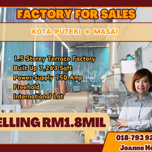 Kota Puteri Masai Factory For Sales