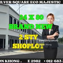 Brand New intermediate shoplot at Eco Majestic 