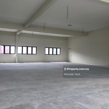 Seri Kembangan 1.5 Storey Link Factory For Rent