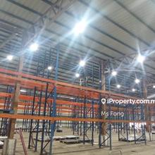 Corner Lot Warehouse For Rent with Loading Area