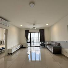 Eco sanctuary Duduk seruang Corner unit 1000 sqft with furnished tolet