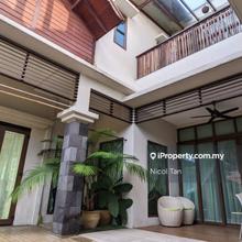 Double storey bungalow house for sale at Gelugor .