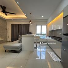One bedroom with nice reno furniture with 2 parking for sale at 309k 